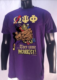 Omega Psi Phi They Came Incorrect Brought back at the 2024 CLAVE, SOLD OWT in Minutes Now Offered in T Shirt / Long Sleeve T / Hoodie This Design Is OVERSIZED only 50 In Stock and They Will Go Going GONE!! (Classic and Still OWT) 100@% Cotton T Shirt  PRICED TO GO Quality Nalia at Reasonable Prices Roo Ques!! T Shirt Long Sleeve, Omega Psi Phi, Shirt Long Sleeve, Fraternity, Shirt Price, Cotton T Shirt, Long Sleeve T Shirt, Shirt Style, Cotton Tshirt