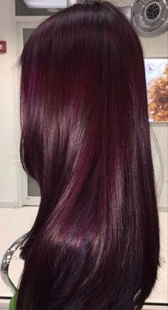 Red Purple Hair, Cherry Hair Colors, Dark Purple Hair, Plum Hair, Perfect Hair Color