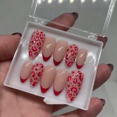 Pink Leopard print nails🩷🐆
Super cute medium long almond nails

Nails include a application kit that includes sticky tabs, glue, buffer, file, and more. 
Message with any questions! Pink Leopard Print Nails, Long Almond Nails, Long Almond, Leopard Print Nails, Print Nails, Pink Leopard Print, Pretty Acrylic Nails, Pink Leopard, False Nails