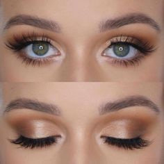 Bird Makeup, Make Up Gold, Gold Eye Makeup, Best Wedding Makeup, Makeup Tip, Wedding Makeup Tips