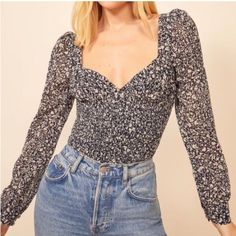 Questions? Leave A Comment Below! Leave A Comment, Blue White, Color Blue, Top Blouse, Blouses, Blue And White, Womens Tops, Women Shopping, Blue