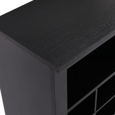 a black computer case sitting on top of a desk