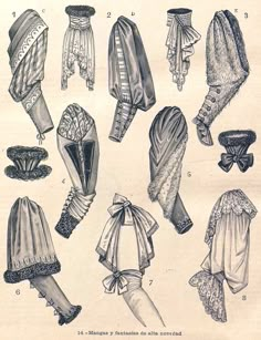 an old fashion book with hats and bonnets