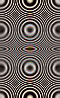 an abstract background with black and white lines in the center, as if it were optical art