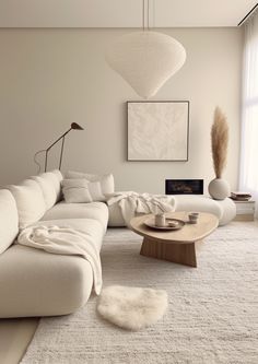 living room Ruang Tv, Japandi Living Room, Japandi Living, Japandi Interior, Living Room Design Inspiration, 아파트 인테리어, Aesthetic Minimalist