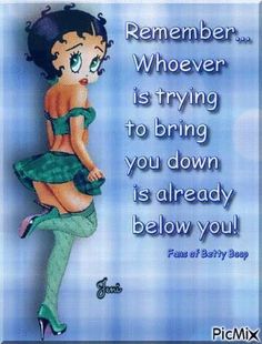 an image of a woman in a green dress with a quote from the book remember who ever is trying to bring you down is already below you