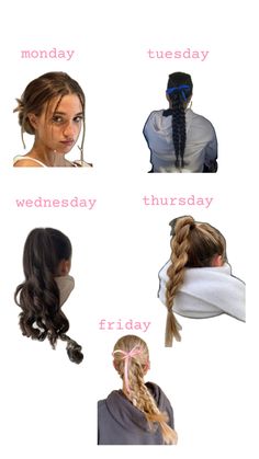 cute easy-ish hairstyles for school! (No braids bc girl I suck at braids) School Hairstyles, Back To School Hairstyles, Easy Hairstyles For Long Hair, Hairstyles For School, Makeup Skin Care, Skin Makeup