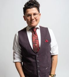 Soft Butch Fashion, Non Binary Wedding Outfit, Non Binary Formal Wear, Lesbian Formal Outfits, Soft Butch Lesbian Style, Chic Outfits Plus Size, Nonbinary Outfits, Mushroom Person, Nonbinary Wedding