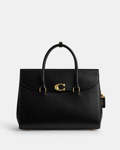 Broome Carryall 36 | COACH® Coach Carryall Bag, Coach Travel Bag With Top Carry Handle, Chic Coach Bag With Branded Hardware, Best Coach Bags, Coach Brooke Carryall, Coach Satchel With Top Carry Handle For On-the-go, Designer Work Bag, Soho Street, Work Bags For Women