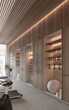 home gym, small home gym, basement gym, home gym inspiration Luxury Workout Room, Home Amenities Ideas, Home Gym Asthetics, Home Spa And Gym, White Gym Interior, Boutique Fitness Studio Design Ideas, Gym Design Interior Modern, Pilates Room In Home, Modern Yoga Room