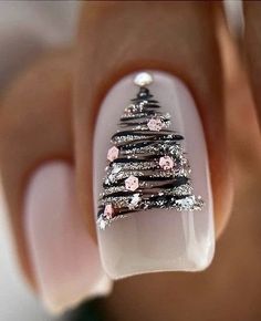 Nail Art Ideas, Fancy Nails, Chic Nails, Short Acrylic Nails, Gorgeous Nails, Holiday Nails