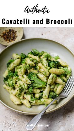 Cavatelli and Broccoli Cavatelli And Broccoli, Broccoli Sauce, Veg Crispy, Grain Dishes, Pasta Broccoli, Comfort Recipes, Dinner Party Dishes, Creamy Broccoli, Impressive Dinner