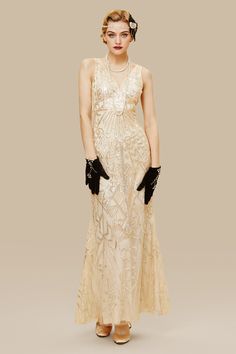 Sheer Scoop Neck Sequin Cocktail Dress | Apricot | 1 Great Gatsby Themed Prom, 1920s Party Dress, Roaring 20s Dresses, Dark Tide, Great Gatsby Dresses, 20s Dresses, 1920s Dresses, Dresses Sheer, Flapper Dresses