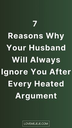 Why Does My Husband Ignore Me After an Argument? Happy Marriage Tips, Advice For Newlyweds, Happy Married Life, Distance Relationships, Marriage Problems, Ignore Me, Good Marriage, Marriage Tips, Long Distance Relationship