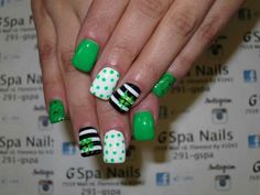 St. Patrick nail art Toe Designs, Nail Ideas, St Patrick, Gel Nails, Nail Art, Nails, Beauty, Design, Art