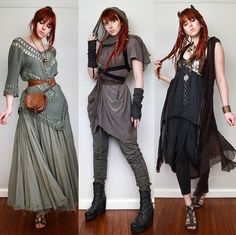 Hobbitcore Fashion, Casual Fantasy Clothing, Sky Blue Bridesmaid Dresses, Interesting Outfits, Star Wars Outfits, Black Milk Clothing, Androgynous Fashion, Fashion Images