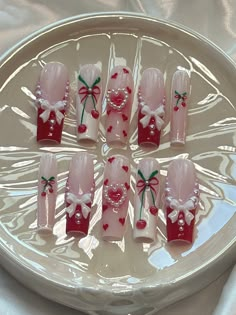 🍒Custom made press on nails using high quality products by Apres and Kokoist. Carefully articulated and made with love <3.  🍒Beautiful set for any occasion! 🍒Picture shape/length is square/xxlong 🍒NAIL SETS COME WITH: 10 nails of your size 1 nail glue 1 cuticle stick 1 nail file 1 cuticle oil 🍒 Check out my instagram to see more of my work @nails.x.audrey Cherry Christmas Nails, Long Nails Red Design, Juicy Nails, Cherry Nails Acrylic, Birthday Nail Set, Acrylic Nails Nude, Lilac Nails, Cherry Nails, Grunge Nails