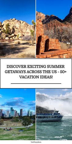 Discover exciting summer getaways across the US - 50+ vacation ideas! Travel Spots, Glacier National Park