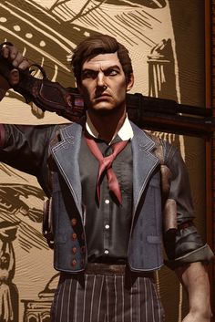 Booker Dewitt, Bioshock 1, Bioshock Game, Bioshock Cosplay, Bioshock Art, Troy Baker, Bioshock 2, Bioshock Infinite, Staff Sergeant