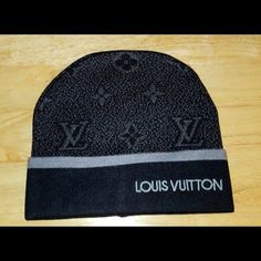 Louis Vuitton - Monogram Eclipse Hat Wool Hats, New Aesthetic, Wool Hat, Hat Shop, One Size Fits All, Louis Vuitton Monogram, Black Fashion, Accessories Hats, Mens Accessories