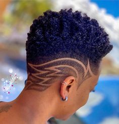 Natural Haircuts, Short Natural Haircuts, Short Hairstyles For Black Women, Shaved Hairstyles, Shaved Hair Cuts