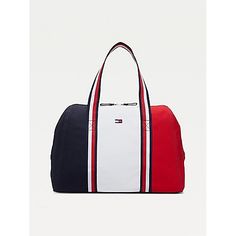 Sporty Canvas Gym Bag, Sporty White Canvas Bag, Sporty Large Capacity Tote Luggage, Functional Tote Weekender Bag With Reinforced Handles, Sporty Canvas Bag With Large Capacity, Large Capacity Sporty Canvas Bags, On-the-go Duffle Bag With Double Handle, Sporty Everyday Canvas Bag, Sporty Rectangular Canvas Shoulder Bag