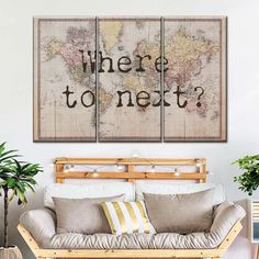 Where To Next Wall Art is a beautiful addition to any decor style. Bring this stunning canvas print into your home to easily refresh your walls and elevate your decor. Where To Next, Wall Art Elephant, Art Elephant, Off Sale, Decor Styles, Vintage World Maps, Elephant, Canvas Print, Canvas Prints