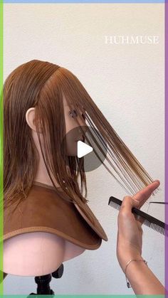 Long Layered Hair Tutorial Haircuts, Texturizing Haircut, Diy Long Layers Haircut At Home, Kids Layered Haircut, Square Layers Haircut, How To Cut Your Own Hair In Layers, How To Cut Layers In Hair, Highlights Tutorial, Volume Haircut