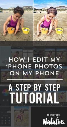 How I edit my iPhone Photos on my phone- A Step by Step TUTORIAL Digital Photo Organization, Iphone Information, Iphone Photography Tips, Iphone Info, Photography Tips Iphone, Iphone Life Hacks, Iphone Life, Nikon D7000, Iphone Tips