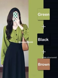 Smart Casual Women Outfits, Mix Match Outfits, Celebrity Casual Outfits, Color Combinations For Clothes, Formal Dresses With Sleeves, Good Color Combinations, Combo Dress