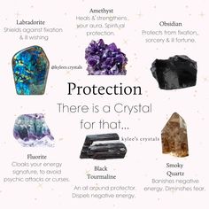 Crystals For Spiritual Protection, Crystals For Protection And Safety, House Protection Crystals, Best Protection Crystals, Protection Crystals From Evil, Home Protection Crystals, Best Crystals For Protection, Crystals For Home Protection, Protection Crystals And Stones