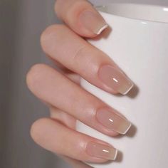 Style2: Medium, Wearable Milky Nails, Nagel Tips, Purple Nail, Lines On Nails, Luxury Nails, False Nail, False Nails, Nail Stickers, Nail Art Design