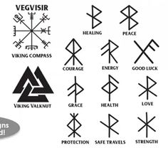 the viking symbols and their meanings