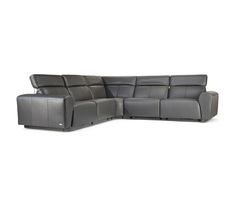 Our power motion modular sofa takes comfort to a whole new level. It features contemporary lines and gorgeous tailoring in top grain leather. The 180 degree... Leather Loveseat, Leather Sectional, Chairs For Sale, Top Grain Leather, Wood Construction, Modular Sofa, Recliner, White Leather, Sectional