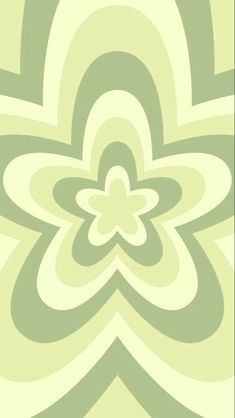 an abstract green and white background with swirls in the center, as well as a large flower