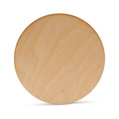 a round wooden object on a white background