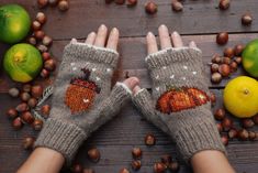 Excited to share the latest addition to my #etsy shop: Pumpkin Embroidered Gloves, Boho Fingerless Gloves For Women, Alpaca Wool Arm Warmers, Hand Knitted Mittens, Bohemian Gloves For Winter. Cottagecore Gloves, Aesthetic Crochet Gloves, Mushroom Fingerless Gloves, Acorn Embroidery, Gloves For Winter, Crochet Flower Fingerless Gloves, Embroidered Gloves, Cottagecore Lifestyle, Embroidered Wool Mittens