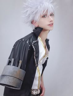 Todoroki Cosplay, Touya Todoroki, Naruto Shippuden Anime, Matching Pfps, White Hair, Pretty Cool, Boku No Hero Academia, Cosplay Anime, Hero Academia