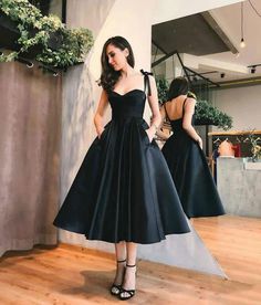 Short Black Cocktail Dress, Short Cocktail Dresses, Maxi Dress Summer, Short Cocktail Dress, Satin Prom Dress, Dress Spaghetti, Satin Midi Dress, Formal Party