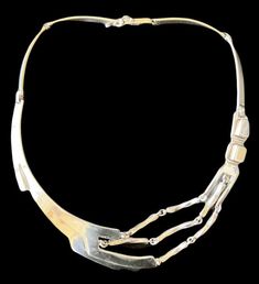 Erika Hult de Corral Ric Taxco Mexico Sterling Silver Modernist Necklace 78g | eBay