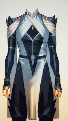 an image of a woman in futuristic clothes