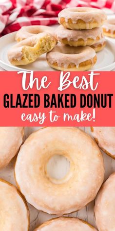 the best glazed baked donuts are easy to make