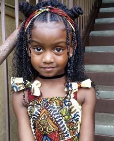 Braids For Girls, Kid Braid Styles, Kid Hairstyles, Kid Hair, Black Children, Girls Braids