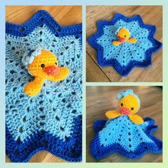 crochet patterns for baby blankets and toys including rubber ducks, ducklings and stars