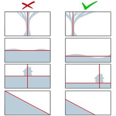 the steps to draw a tree with two arrows pointing up at each other and an arrow pointing