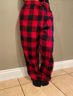 Red & Black Adult Pajama Pants Christmas Holiday PJ Party Photoshoot Draw String Comfy Pants Small Medium Large XL XXL 3XL 4XL 5XL - Etsy Casual Black Pants For Christmas, Christmas Cotton Bottoms With Elastic Waistband, Red Pants For Pajama Party In Winter, Red Long Pants For Holiday, Large Pants Outfit, Holiday Red Long Pants, Red Holiday Long Pants, Red Christmas Outfit Women, Christmas Pants