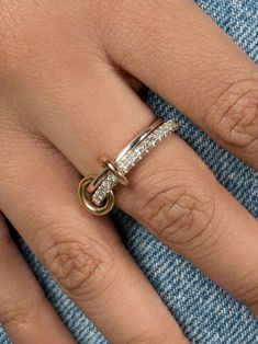 Spinelli Ring, Spinelli Kilcollin Rings, Linked Rings, Evening Jewelry, Chanel Jewelry