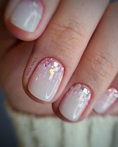 Nails Art 2022, Elegant Wedding Nails, Wedding Nails Bridesmaid, Bride Indian, Nails Bridesmaid, Nails Art Designs, Milky Nails, Art Designs Ideas, Short Gel Nails