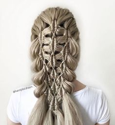 German Braids Hairstyles, Braided Rose Hairstyle, Cool Braids, Rose Hair, Artistic Hair