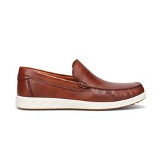 Men's Ecco S Lite Moc Classic - Cognac A modern casual slip-on style crafted from premium materials for a luxurious feel. This lightweight and flexible shoe features a slim profile and ECCO FLUIDFORM for all day wear. DETAILS: Constructed from soft leather, made in ECCO tanneries Slip on style featuring elastic side panels for an easy on and off Microfiber and leather linings provide breathability and softness Removable, leather covered footbed for added comfort and customizable fit Ultra-flexib Flexible Shoes, Casual Athletic, Kids Sandals, Athletic Sneakers, Kids Boots, Dress Sandals, Side Panels